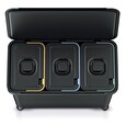 Odpadkový koš Prosperplast SYSTEMA 3x10l černý