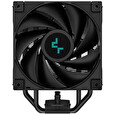 DEEPCOOL chladič AK400 Zero Dark Plus / 2x 120mm fan / 4x heatpipes / PWM / pro Intel i AMD / komplet černý