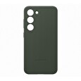 Samsung Kožený zadní kryt pro Samsung Galaxy S23+ Green