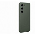 Samsung Kožený zadní kryt pro Samsung Galaxy S23+ Green