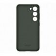 Samsung Kožený zadní kryt pro Samsung Galaxy S23+ Green