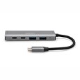DIGITUS USB-C 4 Port HUB, 2x USB A + 2x USB-C