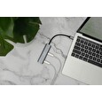 DIGITUS 4portový USB-C HUB 4x USB-C 3.1 Gen1, 5Gbps