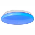 Nedis Wi-Fi chytré stropní LED světlo/ kulaté/ průměr 26 cm/ teplá až studená bílá/ RGB/ 1820 lm/ 18W/ IP20/ Android&iOS