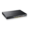 ZyXEL XGS2220-30HP, L3 Access Switch, 400W PoE, 16xPoE+/10xPoE++, 24x1G RJ45 2x10mG RJ45, 4x10G SFP+ Uplink, incl. 1 yr