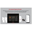 iGET HOME Alarm X5 - Inteligentní bezdrátový systém pro zabezpečení budov, ovládání pomocí Wi-Fi, GSM, speciální funkce