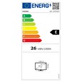 STRONG LED TV 32"/ SRT32HF2003/ HD Ready/ 1366x768/ DVB-T2/C/S2/ H.265/HEVC/ 2x HDMI/ USB/ černá/ E