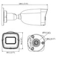 HiLook Powered by HIKVISION/ IPC-B180H(C)/ Bullet/ 8Mpix/ 2.8.mm/ H.265+/ krytí IP67/ IR 30m