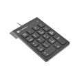 Numerická klávesnice Natec GOBY 2, USB, černá