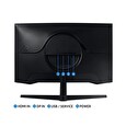 Samsung Odyssey G55A 27" VA LED 2560x1440 Mega DCR 1ms 300cd DP HDMI 165Hz