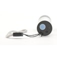 Svítilna Cattara kapesní LED 120lm ZOOM nabíjecí, stříbrná