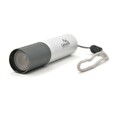 Svítilna Cattara kapesní LED 120lm ZOOM nabíjecí, stříbrná