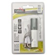 Svítilna Cattara kapesní LED 120lm ZOOM nabíjecí, stříbrná