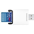 Samsung/SDXC/512GB/USB 3.0/USB-A/Class 10/+ Adaptér/Modrá