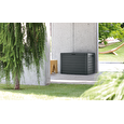 Zahradní box Prosperplast WOODEBOX antracit 190L