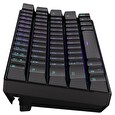 Endorfy herní klávesnice Thock Compact RD RGB /USB/ red sw. / bezdrátová / mechanická / CZ/SK layout / mini /černá RGB
