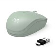 PORT CONNECT bezdrátová myš USB-A/USB-C, olivová