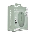 PORT CONNECT bezdrátová myš USB-A/USB-C, olivová