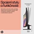 HP LCD V27c G5 curved 27"/1920x1080 VA FHD AG/16:9/3000:1/300cd/5ms/1xDP/1xHDMI/VESA/repro/Black