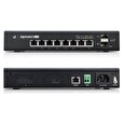 UBNT EdgeSwitch ES-8-150W [8xGigabit, 150W PoE+ 802.3at/af, pasivní PoE 24V, 2xSFP slot, non-blocking 10Gbps]