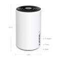 WiFi router TP-LINK Deco XE75(1-pack) AXE5400, WiFi 6E, 3x GLAN, / 574Mbps 2,4GHz/ 2402Mbps 5GHz/ 2402 6GHz