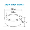 Nafukovací vířivka Marimex MSPA Rimba U-RB061