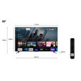 TCL 50C645 TV SMART Google TV QLED/126cm/4K UHD/3100 PPI/50Hz/Direct LED/HDR10+/Dolby Atmos/DVB-T/T2/C/S/S2/VESA