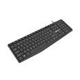 Natec klávesnice Nautilus 2/Drátová USB/CZ-SK layout/Černá