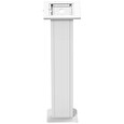 Neomounts FL15-750WH1 / floor stand with cabinet, lockable tablet casing for Apple iPad, PRO, Air & Samsung Galaxy Tab