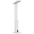 Neomounts FL15-750WH1 / floor stand with cabinet, lockable tablet casing for Apple iPad, PRO, Air & Samsung Galaxy Tab