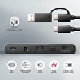 Axagon ADSA-CC USB-C 10Gbps - NVMe M.2 SSD & SATA 2.5"/3.5" SSD/HDD CLONE MASTER 2 adaptér