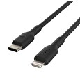 Belkin Lighting to USB-C kabel, 2m, černý