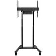 Neomounts FL55-875BL1/Držák displeje/vozík/37-100"/4 kolečka/VESA 800X600/nosn. 110kg/mot. nast.výšky/černý