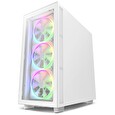 NZXT skříň H7 Elite Edition / ATX / 4x 140mm (3x RGB) fan / USB-C / 2x USB/ proskl. bočnice / proskl. panel / bílá