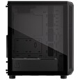 Endorfy skříň Arx 500 Air / ATX / 5 x 140 fan (až 7 fans) / 2xUSB-A / USB-C / tvrzené sklo / mesh panel / černá