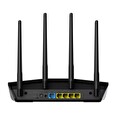 WiFi router ASUS RT-AX57 WiFi 6 AP AX3000, 4 x GLAN, 1x GWAN, 2,4/5GHz