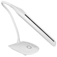 ColorWay stolní LED lampa / CW-DL07FB-W/ Flexible 360°/ Integrovaná baterie / Bílá