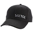 LED kšiltovka SIXTOL se světlem B-CAP 25lm, nabíjecí, USB, černá