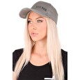 LED kšiltovka SIXTOL se světlem B-CAP 25lm, nabíjecí, USB šedá