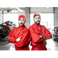 LED kšiltovka SIXTOL se světlem B-CAP 25lm, nabíjecí, USB, červená