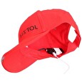 LED kšiltovka SIXTOL se světlem B-CAP 25lm, nabíjecí, USB, červená