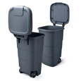 Popelnice Prosperplast Wheeler 110 l antracit