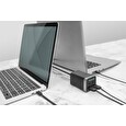 DIGITUS 4portový nabíjecí adaptér USB, 65W GaN 65W, 2x USB-C, 2x USB-A, PD3.0