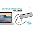 I-TEC USB-C Metal Ergonomic 3x 4K Display Docking Station + Power Delivery 100 W