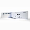 Gembird Držák TV WM-S80F-01, 37"-80" (50kg), slim