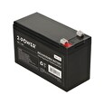 2-Power 2P12-12 12V 12Ah VRLA Baterie F2 ( Faston 250)