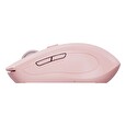 C-TECH WLM-12PK/Ergonomická/Optická/Pro praváky/1 600 DPI/USB+BT/Růžová