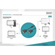 DIGITUS DVI propojovací kabel, DVI(24+1), 2x ferit M/M, 3,0 m, DVI-D Dual Link, bl