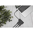 DIGITUS USB-C - 3x DP MST Video Hub DP 1.4, 4K/60Hz