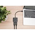 DIGITUS USB-C - 2x DP MST Video Hub DP 1.4, 4K/60Hz